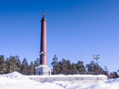 Фото: памятники архитектуры, Обелиск «Европа-Азия», Екатеринбург