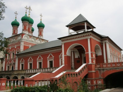 Фото: памятники архитектуры, Высоко-Петровский монастырь, Москва