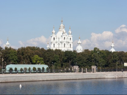 Фото: памятники архитектуры, храмы и культовые сооружения, монастыри, другие места, Смольный монастырь, Санкт-Петербург