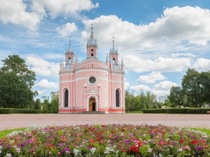 Фото: памятники архитектуры, храмы и культовые сооружения, соборы и церкви, другие места, Чесменская церковь, Санкт-Петербург