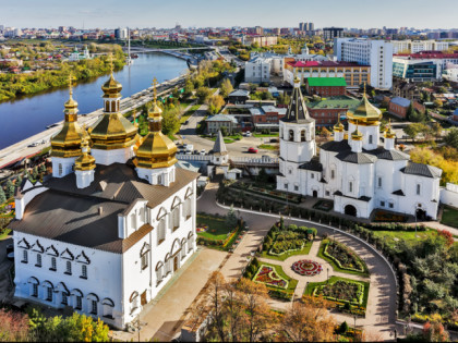 Фото: памятники архитектуры, храмы и культовые сооружения, монастыри, другие места, Свято-Троицкий монастырь, Тюмень