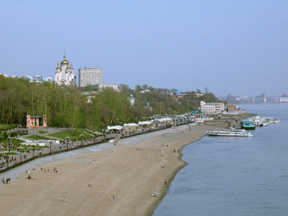 Фото: храмы и культовые сооружения, соборы и церкви, другие места, Спасо-Преображенский собор, Хабаровск