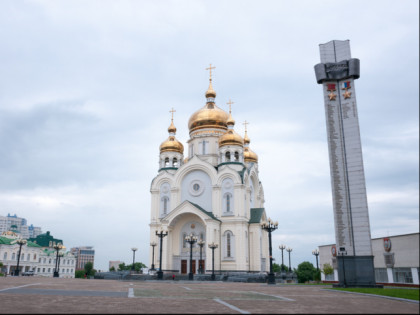 Фото: храмы и культовые сооружения, соборы и церкви, другие места, Спасо-Преображенский собор, Хабаровск