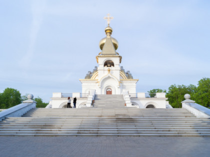 Фото: храмы и культовые сооружения, соборы и церкви, другие места, Храм Серафима Саровского, Хабаровск