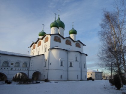 Фото: памятники архитектуры, храмы и культовые сооружения, монастыри, другие места, Николо-Вяжищский монастырь, Великий Новгород