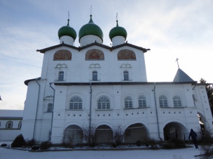 Фото: памятники архитектуры, храмы и культовые сооружения, монастыри, другие места, Николо-Вяжищский монастырь, Великий Новгород