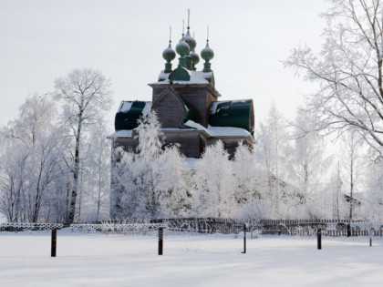 Фото: храмы и культовые сооружения, соборы и церкви, другие места, Церковь в селе Нелазском, Вологда