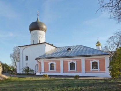 Фото: памятники архитектуры, храмы и культовые сооружения, монастыри, другие места, Снетогорский монастырь, Псков