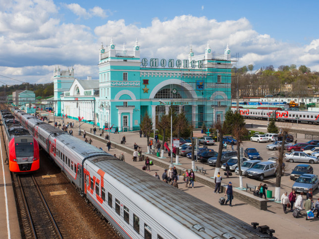 Жд вокзал смоленск фото