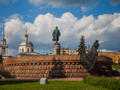 Фото: памятники архитектуры, другие места, Памятник Афанасию Никитину, Тверь