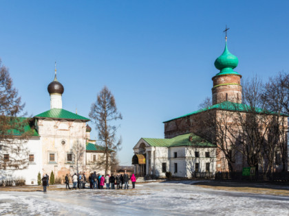 Фото: памятники архитектуры, храмы и культовые сооружения, монастыри, другие места, Борисоглебский монастырь, Ростов Великий