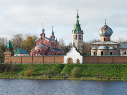 Фото: памятники архитектуры, храмы и культовые сооружения, монастыри, Староладожский Никольский мужской монастырь, Старая Ладога