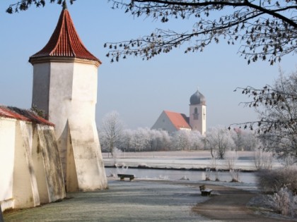 Фото: замки, крепости и дворцы, Замок Блютенбург, Бавария